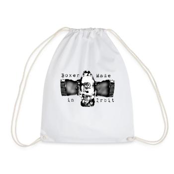 Moteur de boxe Dnepr, oural. Irbit Manufactur - Sac de sport léger - blanc - Devant