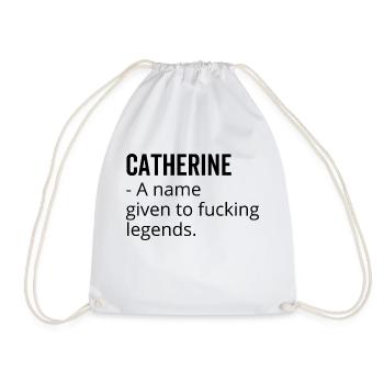 Catherine un nom donné à Fucking Legends - Sac de sport léger - blanc - Devant