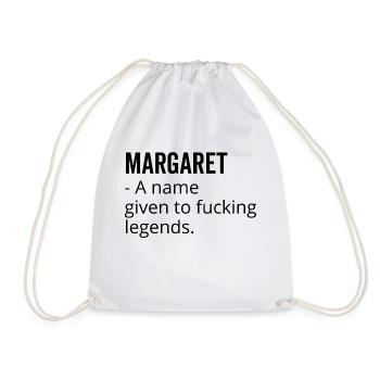 Margaret un nom donné à Fucking Legends - Sac de sport léger - blanc - Devant