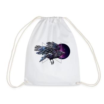 Space Raven - Drawstring Bag - white - Front