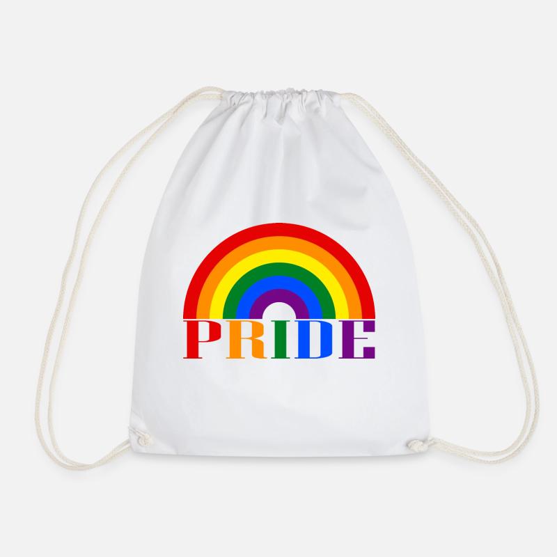 Pride Rainbow - Turnbeutel - Weiß