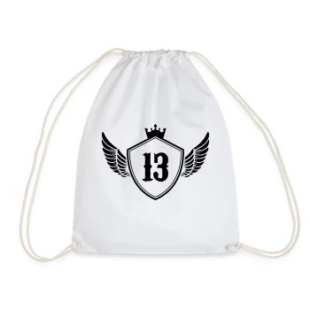 Armoiries 13 - Sac de sport léger - blanc - Devant