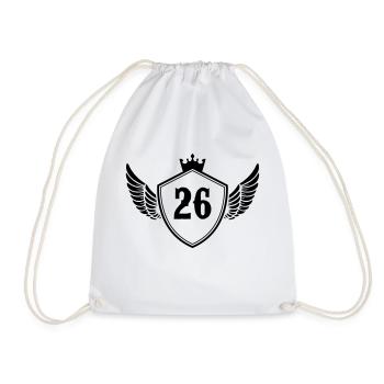 Coat of arms 26 - Drawstring Bag - white - Front