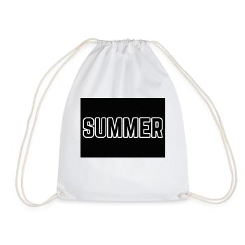 SUMMER - Turnbeutel - Weiß - Vorne