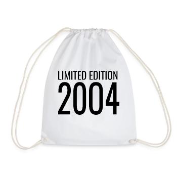 20. Geburtstag Geschenk 20 Jahre 2004 - Turnbeutel - Weiß - Vorne