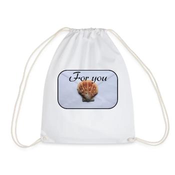 Lettre pour vous - Sac de sport léger - blanc - Devant