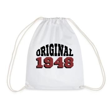 Original 1948 - Turnbeutel - Weiß - Vorne