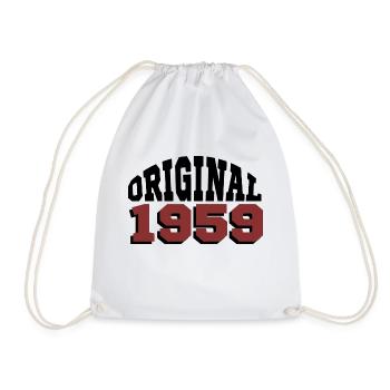 Original 1959 - Turnbeutel - Weiß - Vorne