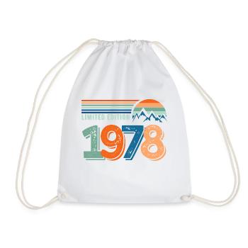 Limited edition 1978 - Drawstring Bag - white - Front