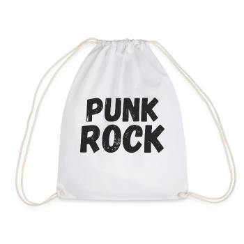 Punk Rock - Sac de sport léger - blanc - Devant