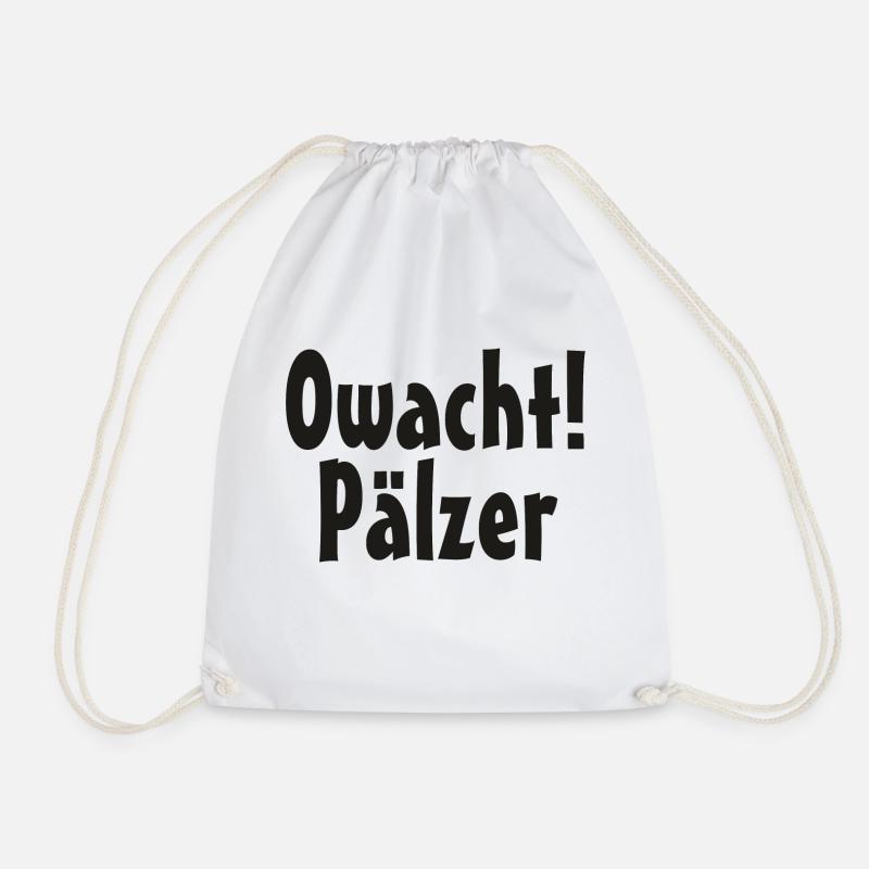 Owacht Pälzer - Turnbeutel - Weiß
