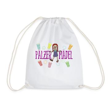 Pälzer Mädel 04 pink - Turnbeutel - Weiß - Vorne