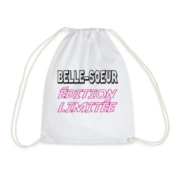 BELLE SOEUR édition limitée - Sac de sport léger - blanc - Devant