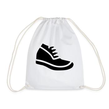 Running - Drawstring Bag - white - Front