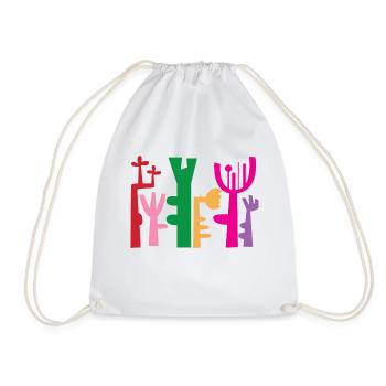 Zdyb NeoGarden 2098 - Drawstring Bag - white - Front