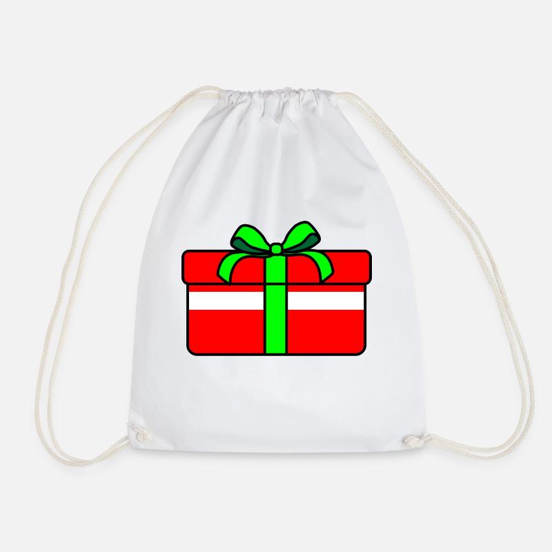 Geschenk Dänemark - Turnbeutel - Weiß