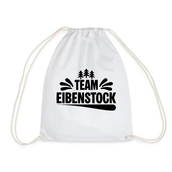 Team Eibenstock - Turnbeutel - Weiß - Vorne