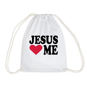 Jesus - Sac de sport léger - blanc - Devant