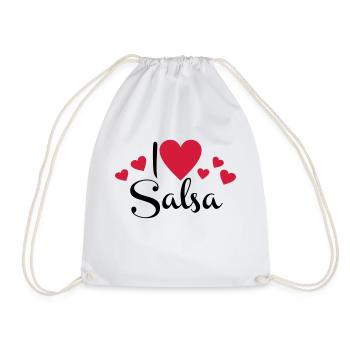 salsa - Turnbeutel - Weiß - Vorne
