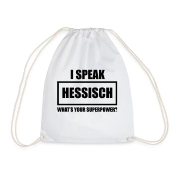 I Speak Hessisch - Turnbeutel - Weiß - Vorne