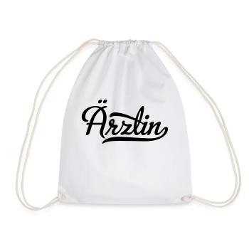 Ärztin - Turnbeutel - Weiß - Vorne