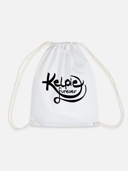 Kelpie furever - Turnbeutel - Weiß