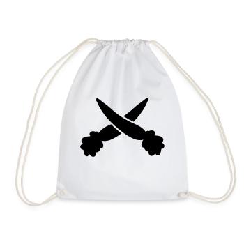 carrots - Drawstring Bag - white - Front