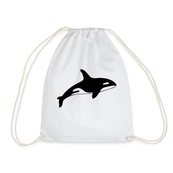 dolphin - Turnbeutel - Weiß - Vorne