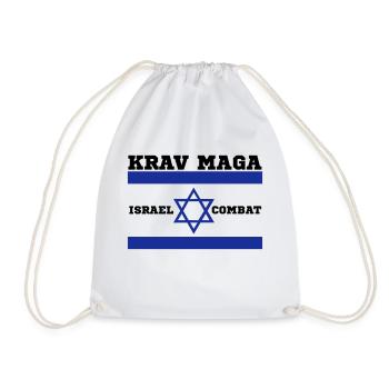 Krav Maga - Turnbeutel - Weiß - Vorne
