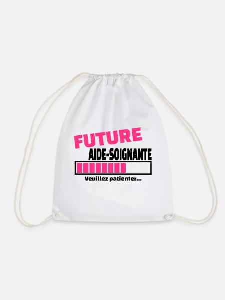 future aide-soignante - Sac de sport léger - blanc