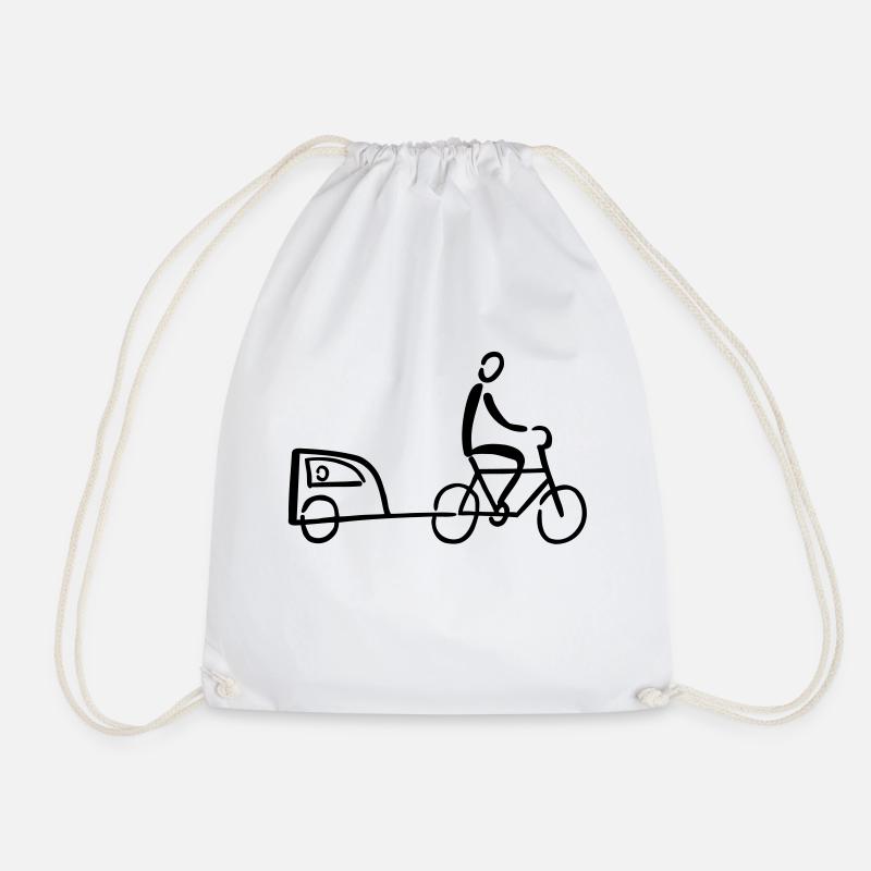 Remorque Vélo - Sac de sport léger - blanc
