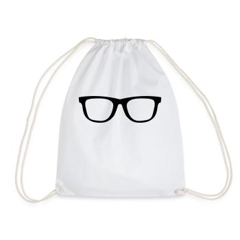 lunettes - Sac de sport léger - blanc - Devant