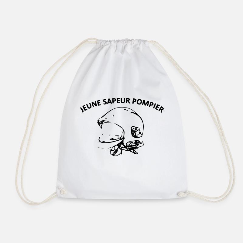 jeune sapeur pompier - Sac de sport léger - blanc