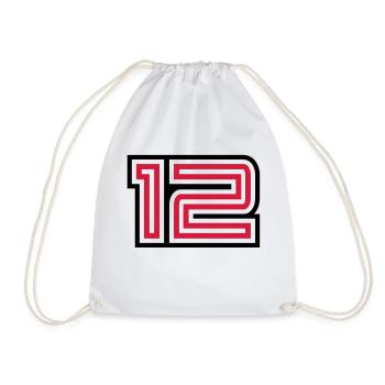 12_style_design - Sac de sport léger - blanc - Devant