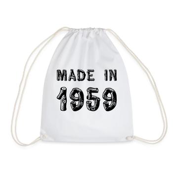 Fabriqué en 1959 - Sac de sport léger - blanc - Devant