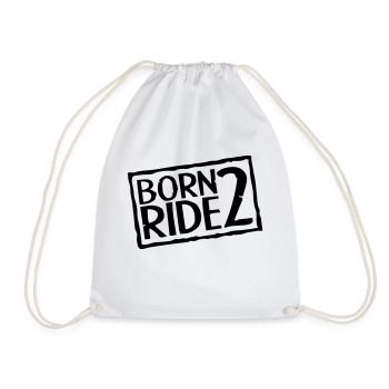 Born 2 Ride - Sac de sport léger - blanc - Devant
