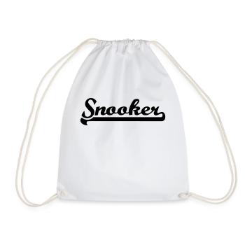 Snooker - Drawstring Bag - white - Front