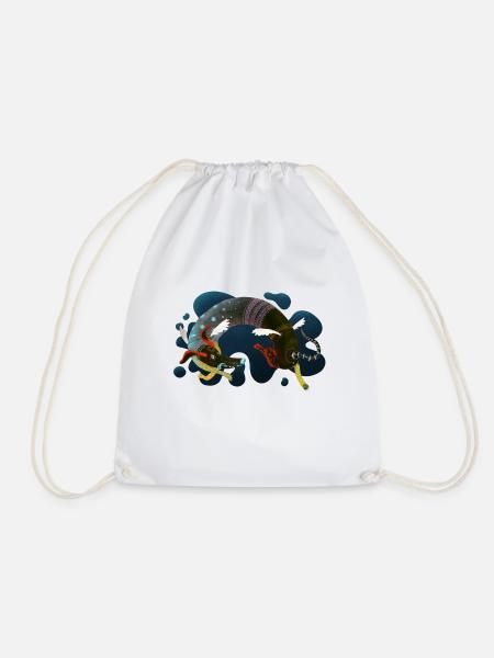 Doghygge - Drawstring Bag - white