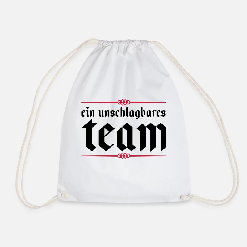 team unschlagbares - Turnbeutel - Weiß