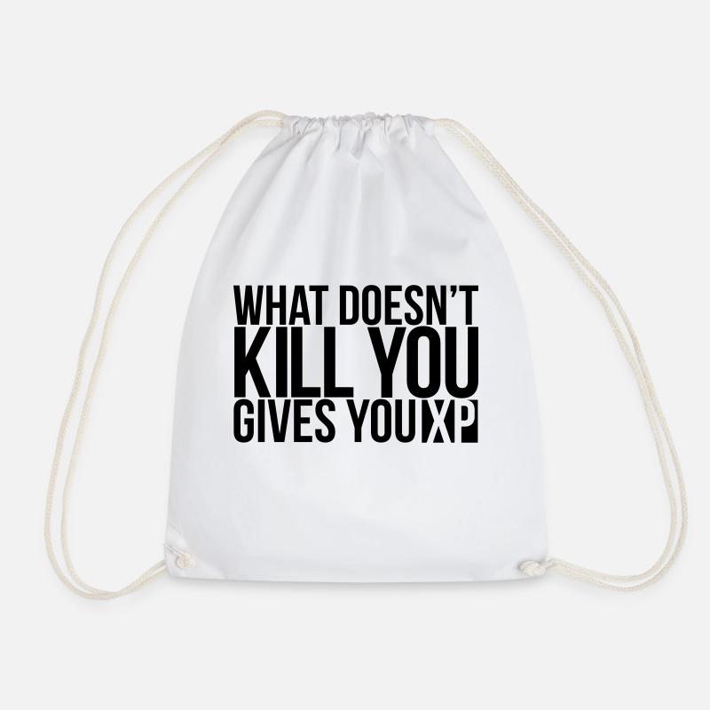gaming - Drawstring Bag - white