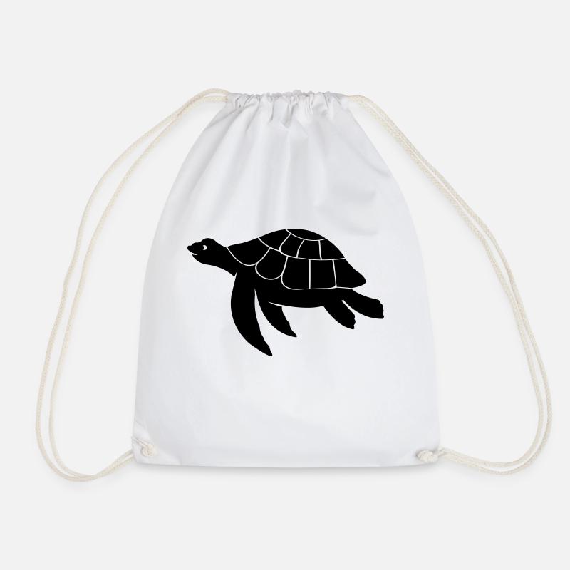 turtle - Turnbeutel - Weiß