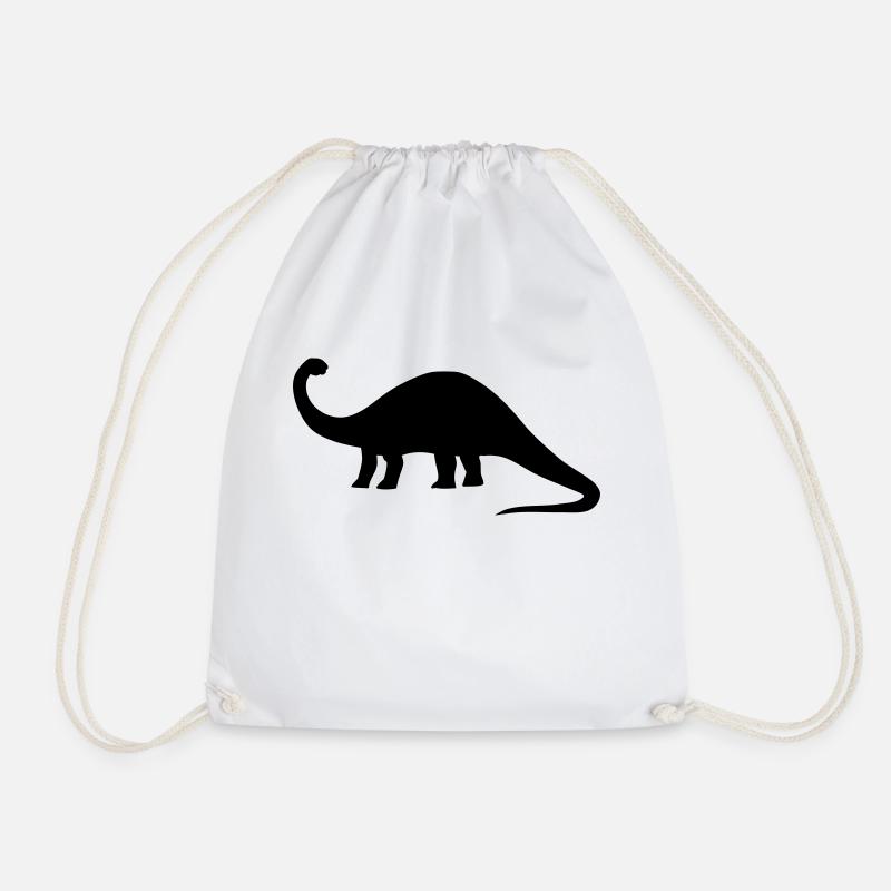 Brontosaure - Sac de sport léger - blanc