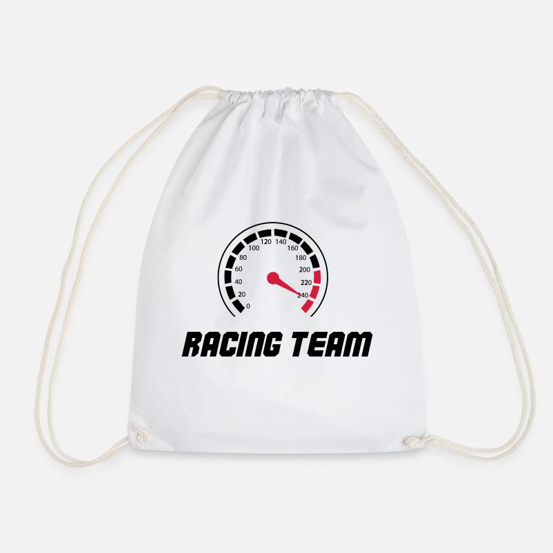 tacho racing team - Turnbeutel - Weiß