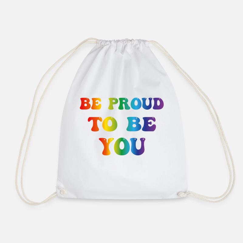 proud - Turnbeutel - Weiß