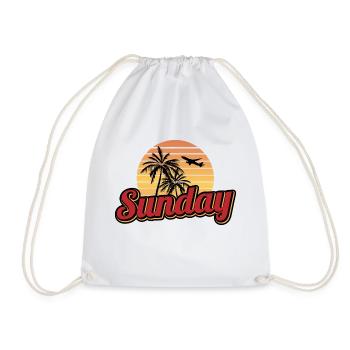 SUNDAY by The Manzanita - Sac de sport léger - blanc - Devant
