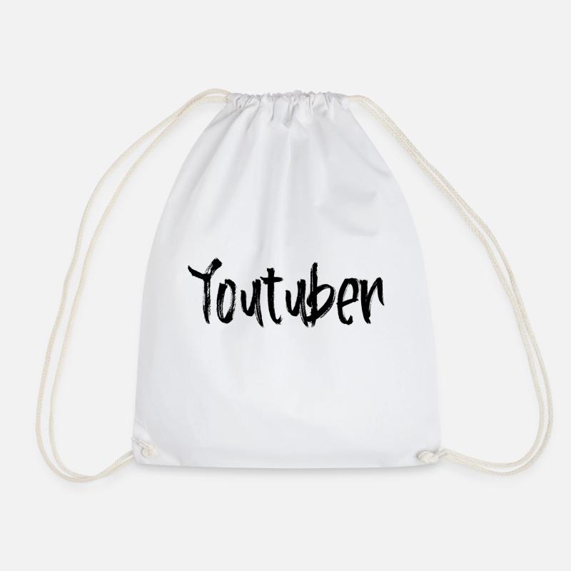Youtuber - Turnbeutel - Weiß