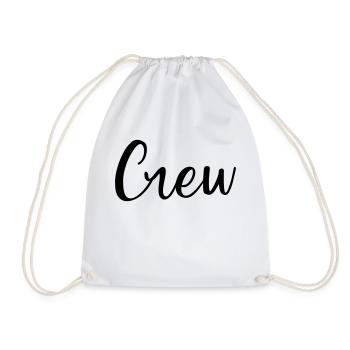 Crew Team - Drawstring Bag - white - Front