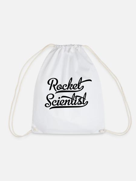 Rocket Scientist - Turnbeutel - Weiß