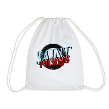 Dictons Animal Christmas Tree maladroit Funny Gym - Sac de sport léger - blanc - Devant
