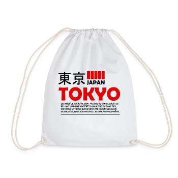 Tokyo Japan - Sac de sport léger - blanc - Devant